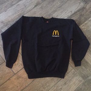 Hanes | Sweaters | Mcdonalds Im Lovin 
